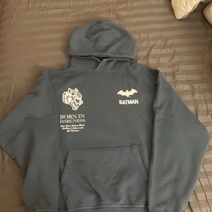 brand new darc sport x batman hoodie